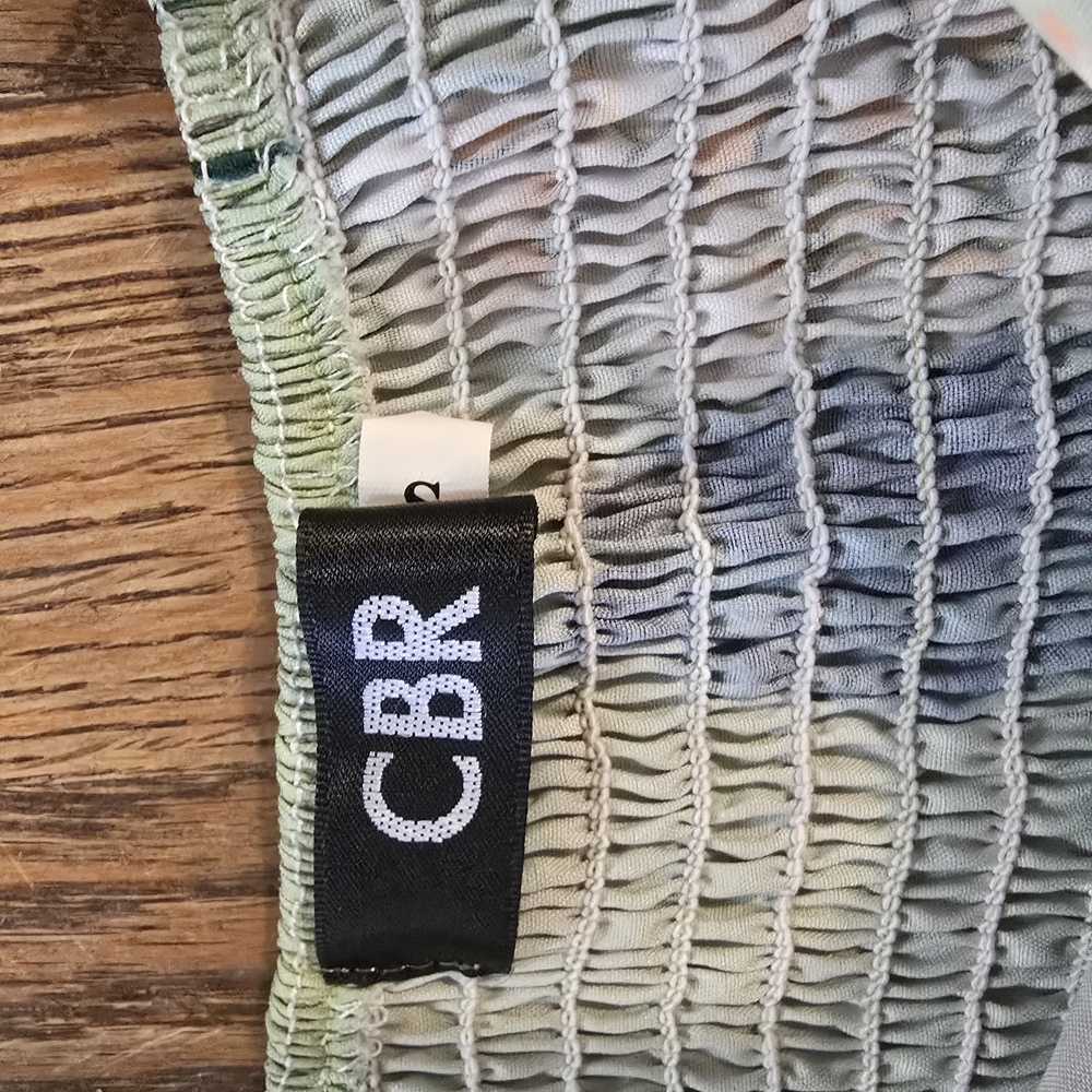 CBR Strapless Sage Green Floral Maxi Dress - Picture 6 of 6